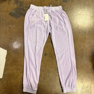 Lavender Jogger Pants